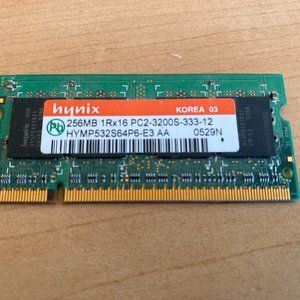 Hynix 256MB 1Rx16 PC2-3200S-333-12